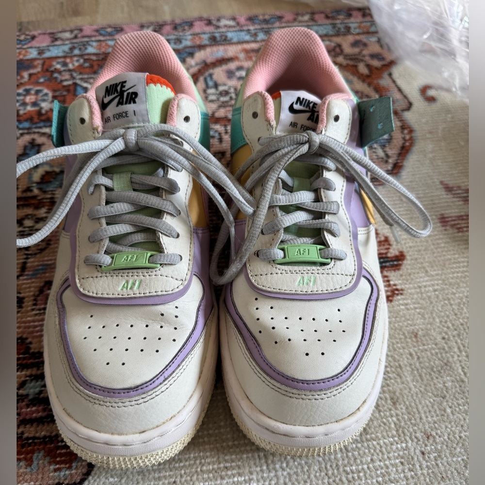 SOLD Nike Air Force 1 Pastel trainers, women’s size 8